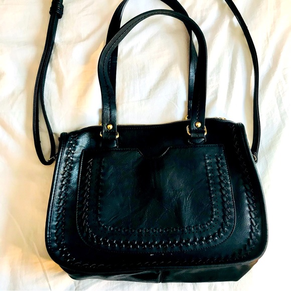 Madison West Vegan Leather Crossbody Bag - Picture 4 of 10